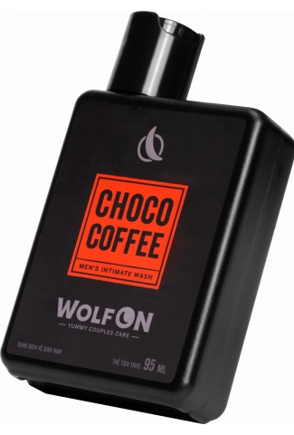Dung Dịch Vệ Sinh Nam Giới Wolf ON Choco Coffee Ngọt Ngào Sạch Thơm Cuốn Hút 95ml