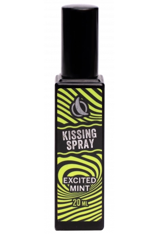 Xịt Thơm Miệng Kissing Spray Wolf ON Hương Excited Mint X3 Bạc Hà The Mát Sảng Khoái Nhỏ Gọn 20ml